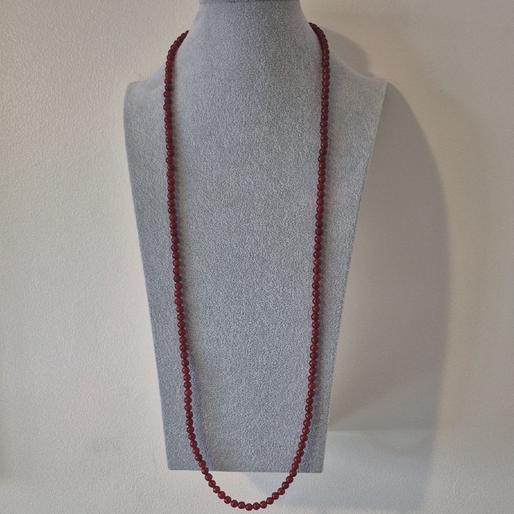 Red Agate Necklace,Matching Braclet